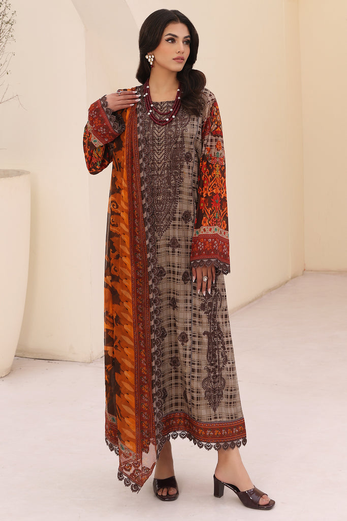 Charizma | Naranji Embroidered Lawn 24 | CN4-010 - House of Zarish