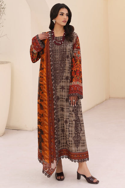 Charizma | Naranji Embroidered Lawn 24 | CN4-010 - House of Zarish