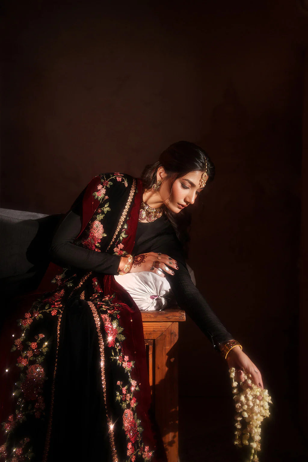 IZNIK | Raagni Velvet Formals | IV-59 Embroidered Velvet