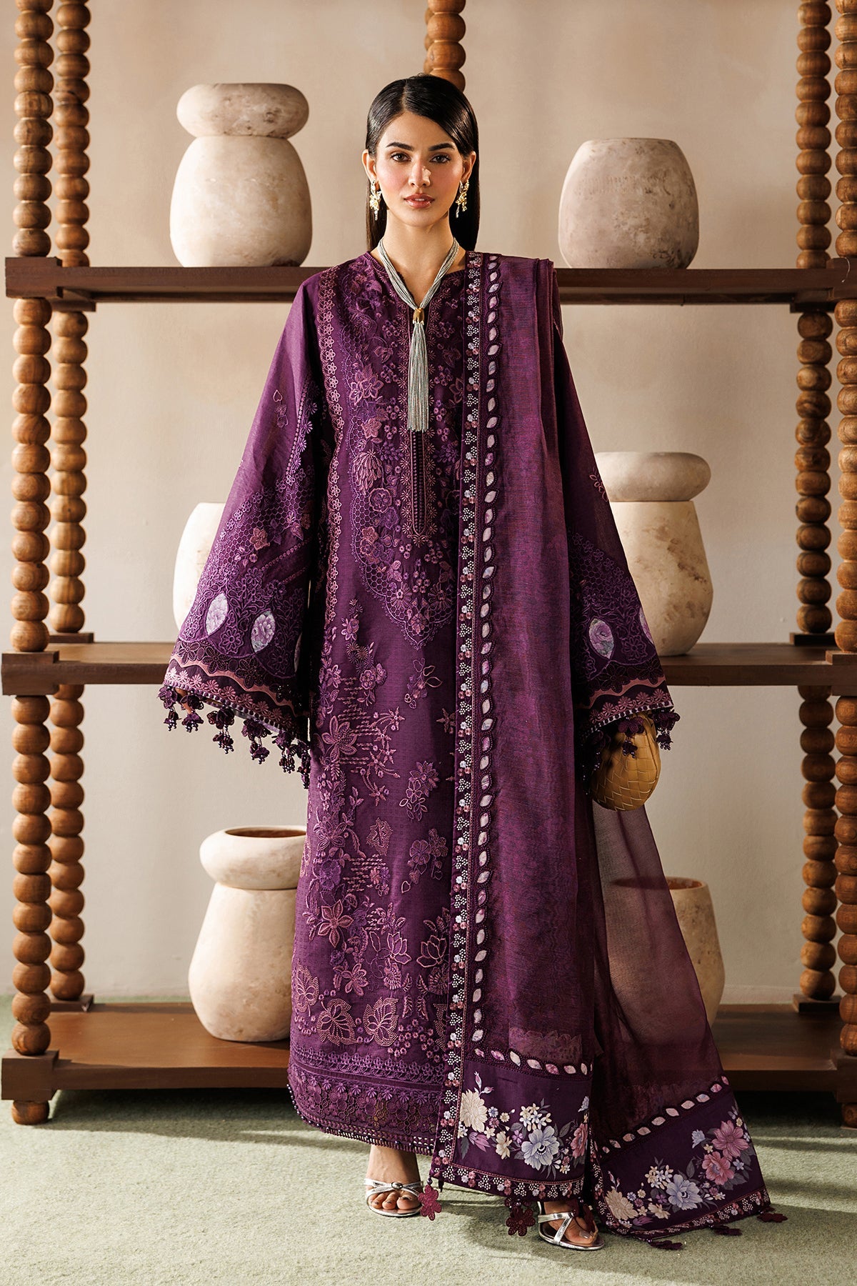 Baroque | Edit Lawn’26 | EMBROIDERED LAWN EL26-D02 UNSTITCHED