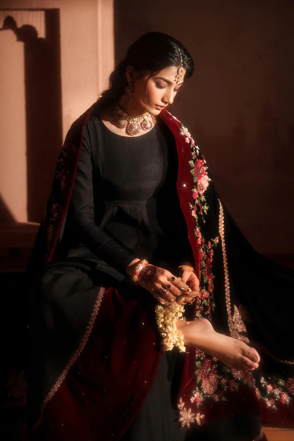 IZNIK | Raagni Velvet Formals | IV-59 Embroidered Velvet