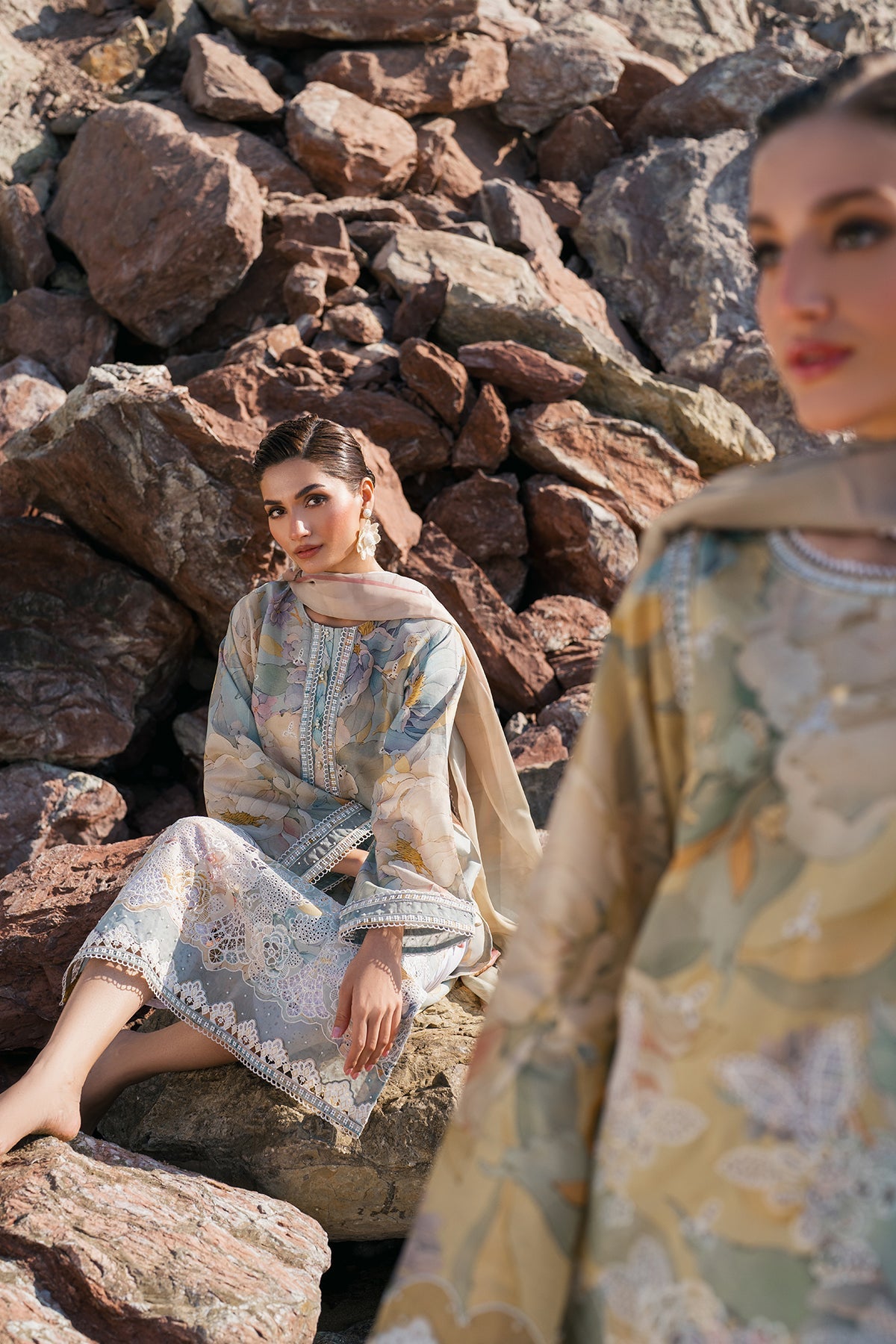 Baroque | Embroidered Lawn | SF-4121