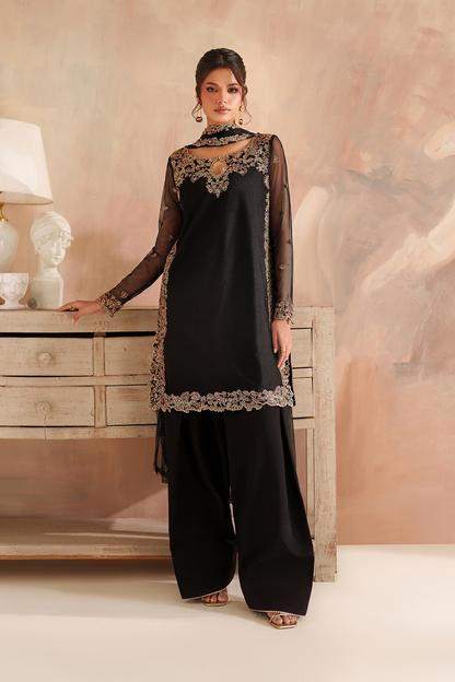 Iznik I Festive Formal I CC-77 Embroidered Net