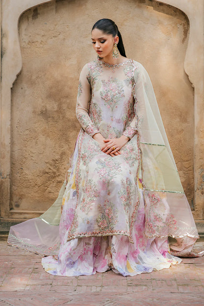 Iznik | Exclusive Formals | UE-320 Printed Raw Silk