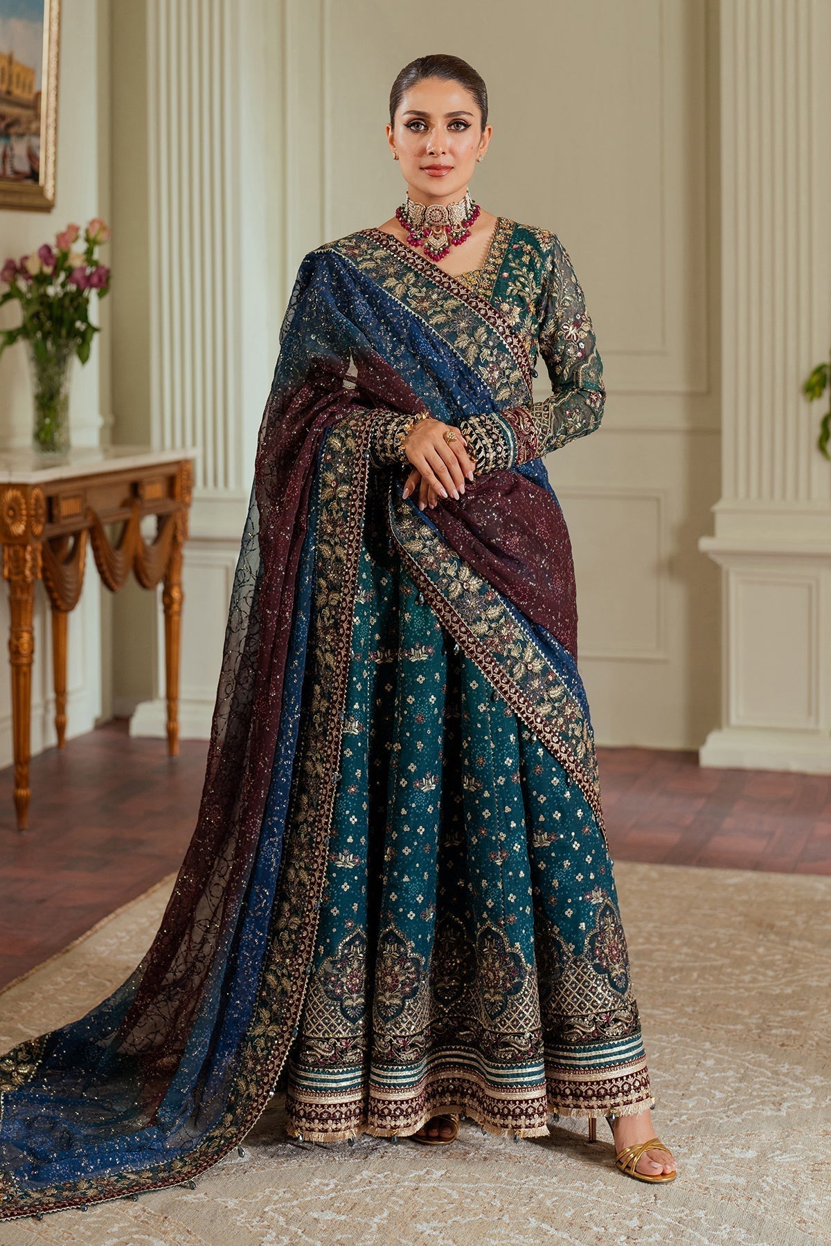 BAROQUE__EMBROIDERED CHIFFON CH13-03