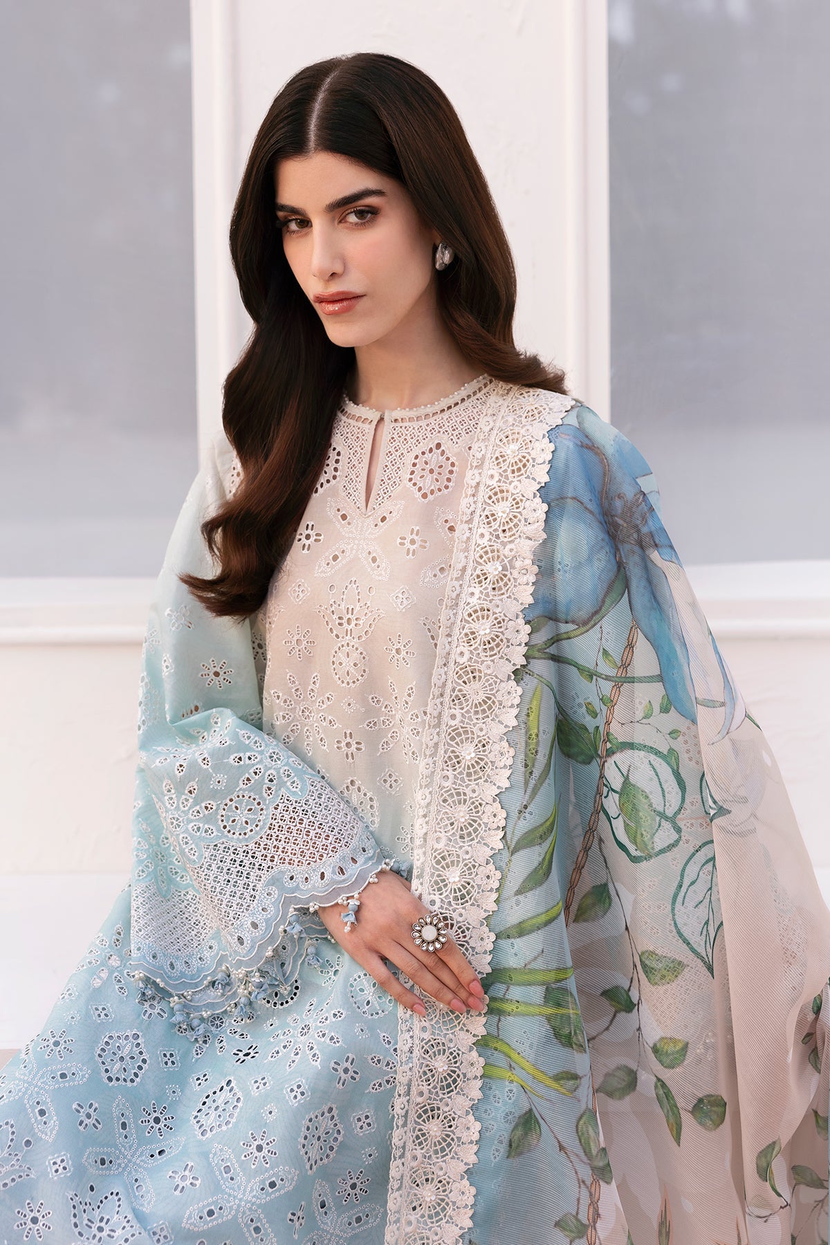 Baroque | Embroidered Lawn | SF-4185