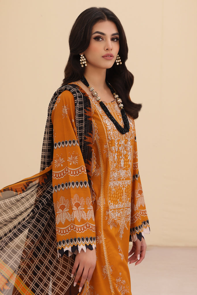 Charizma | Naranji Embroidered Lawn 24 | CN4-001 - House of Zarish