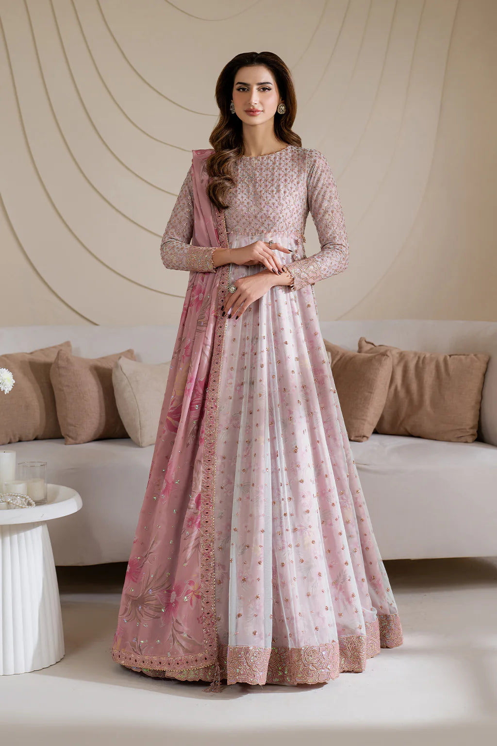 Iznik | Chinon Chiffon | CC-64 Embroidered Net