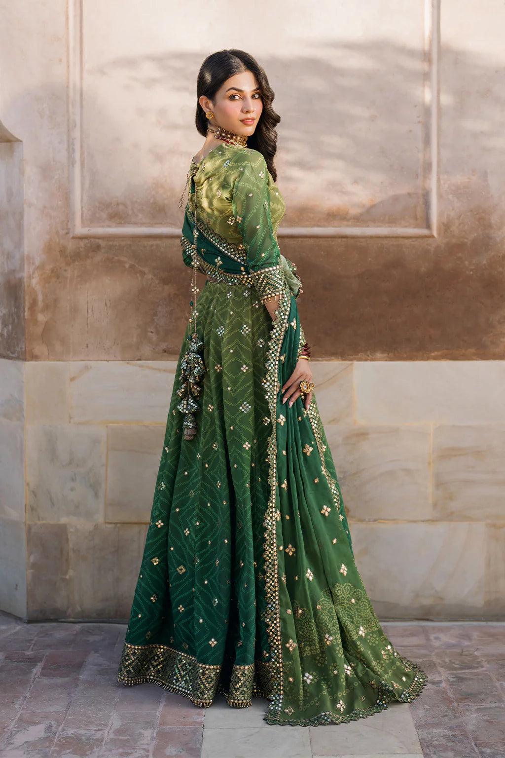 Iznik | Bandhani | UE-328 Embroidered Chiffon