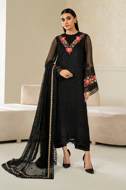 Baroque | Luxury Pret 25 | EMBROIDERED CHIFFON PR-1144