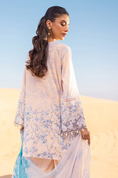 Cross Stitch | Eid Lawn 24 | PEACH - House Of Anaya
