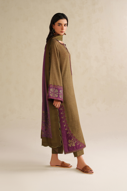 Iznik | Winter Chapter 25 | UE-573 Printed Khaddar