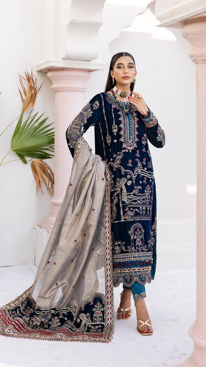 Zebtan | Andaz e Makhmal | ZAM-12 - House Of Anaya