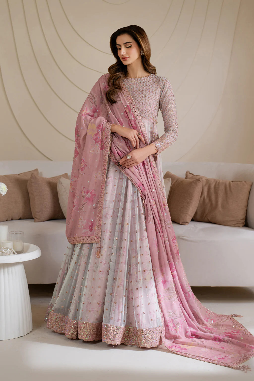 Iznik | Chinon Chiffon | CC-64 Embroidered Net