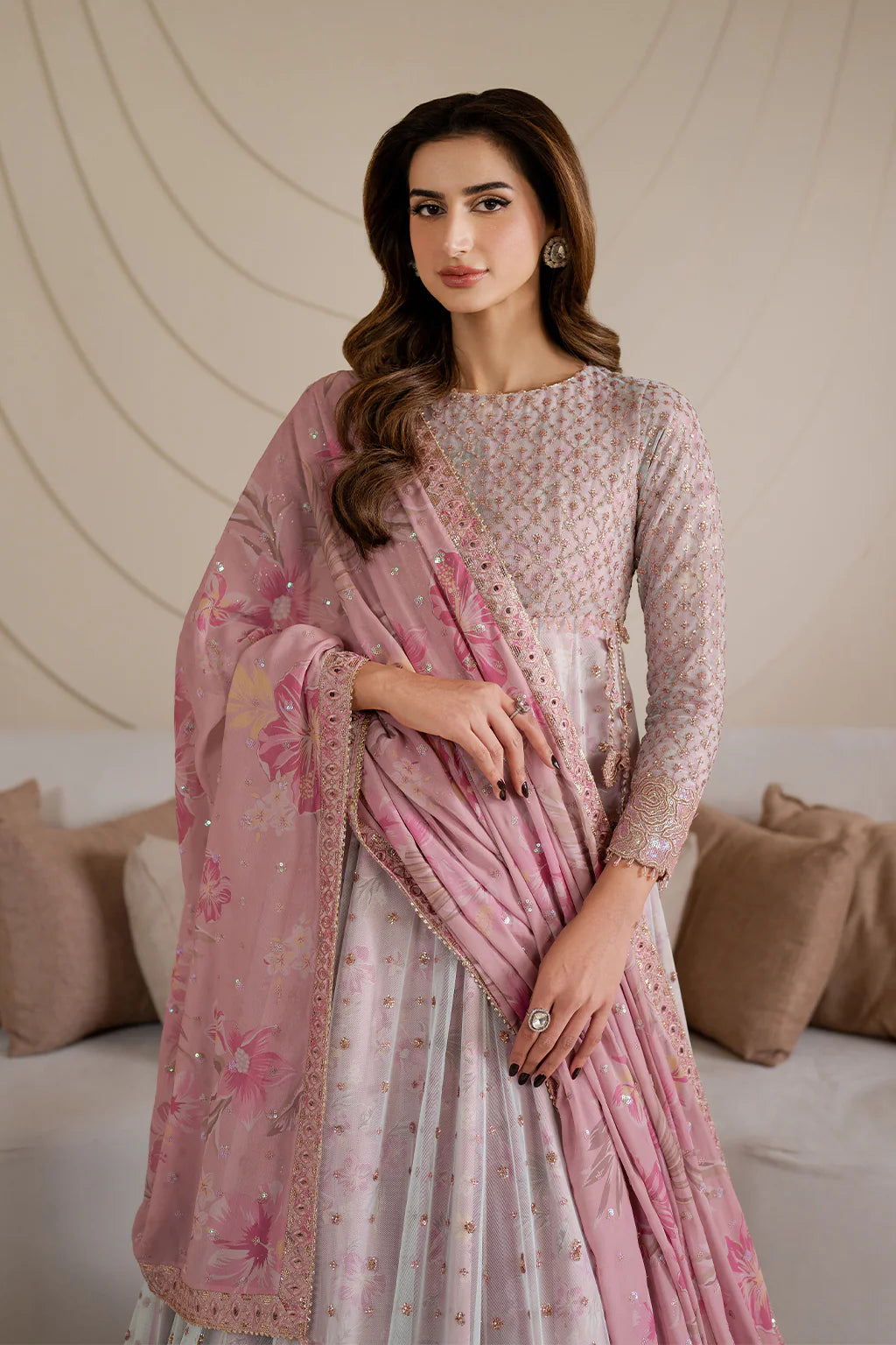 Iznik | Chinon Chiffon | CC-64 Embroidered Net