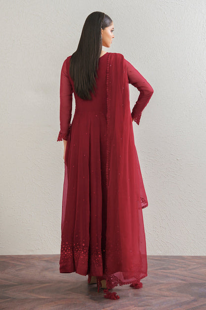 Baroque | Luxury Pret 25 | EMBROIDERED CHIFFON FROCK PR-901