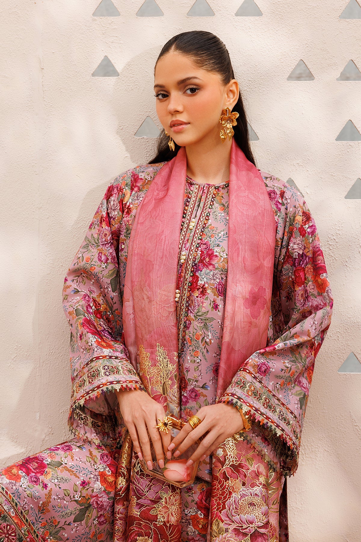 Baroque | Embroidered Lawn | SF-4398