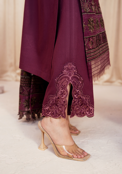 Zarqash | The Winter Luxe Pret | PLUM REVERI