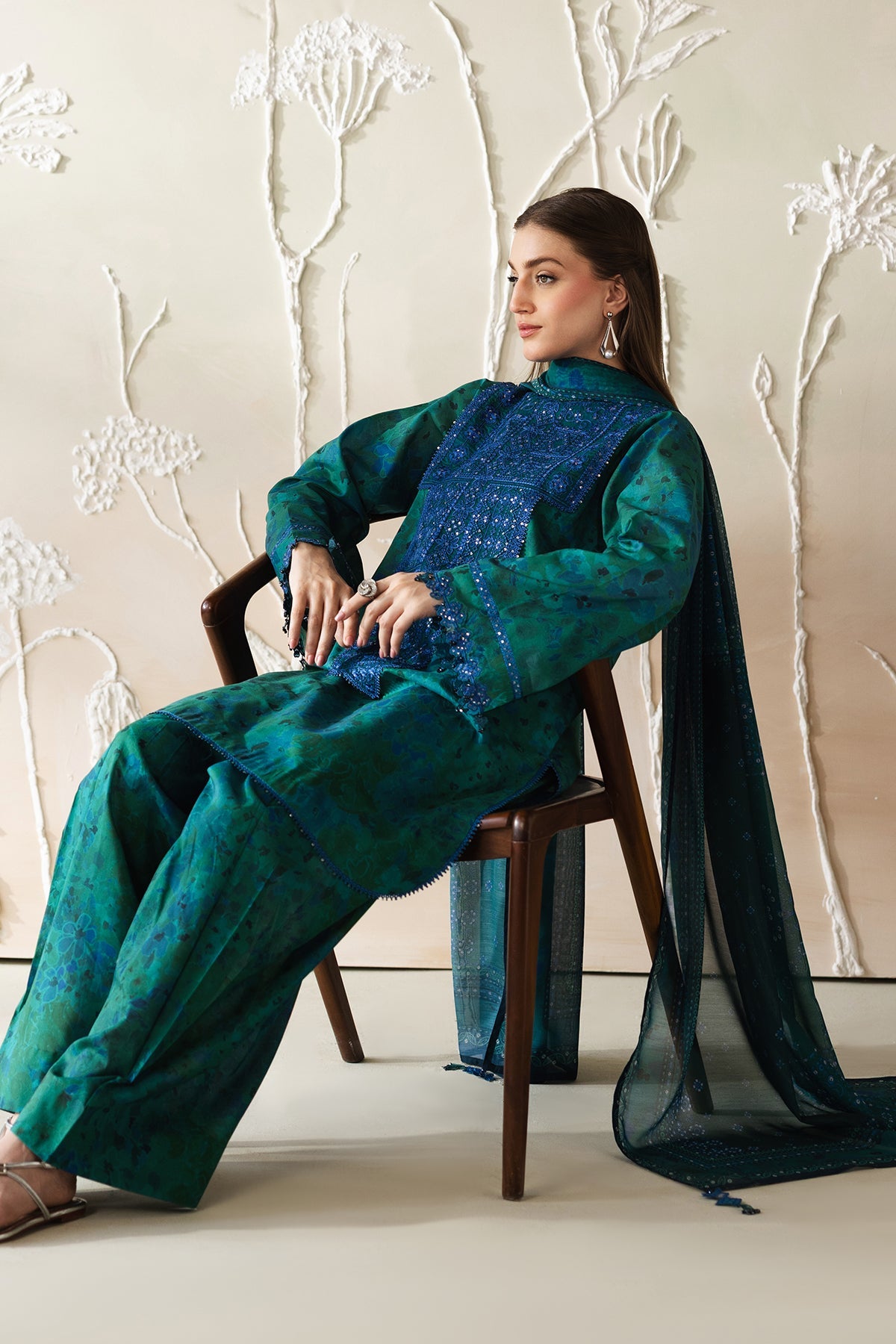 Baroque | Embroidered Lawn | SF-4426