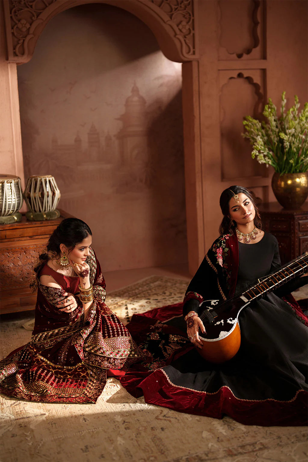 IZNIK | Raagni Velvet Formals | IV-59 Embroidered Velvet