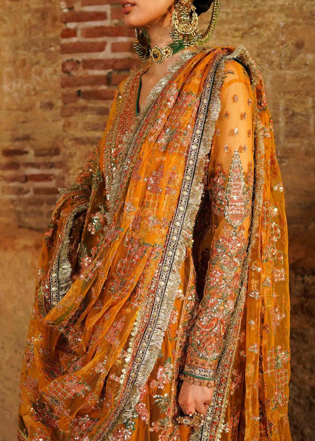 Hussain Rehar | Zaib un Nisa 23 | Saffron - House Of Anaya
