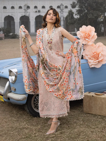 Faiza Faisal | Maya Luxury Lawn | Amirah - House Of Anaya