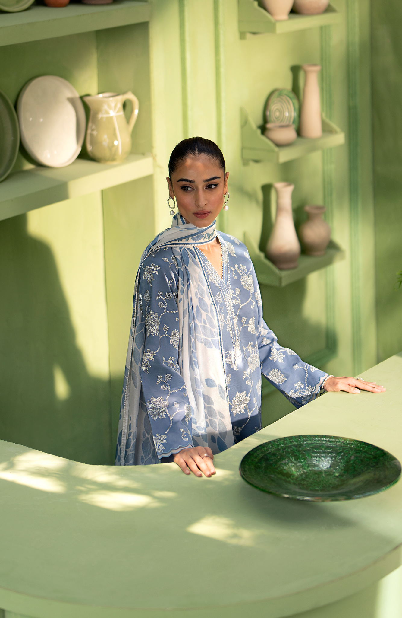 Seran | Artisan Lawn 25 | AEGEAN - House Of Anaya