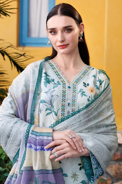 Farasha | Printed Essentials | Aqua Sparkle