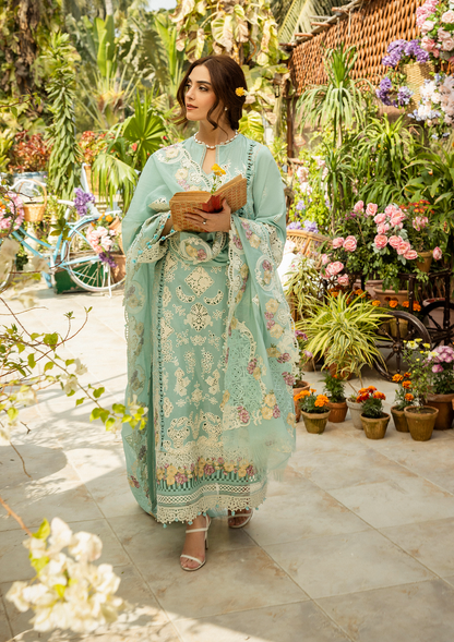 Elaf Premium | Luxury Lawn 25 | ELM-7A ZARAFSHAN