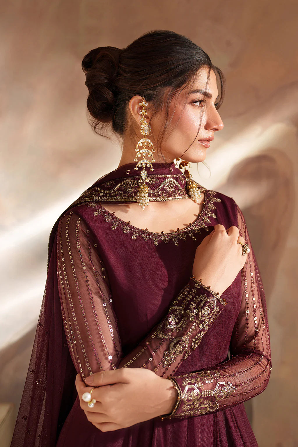 Iznik | Chinon Chiffon | CC-80 Embroidered Net