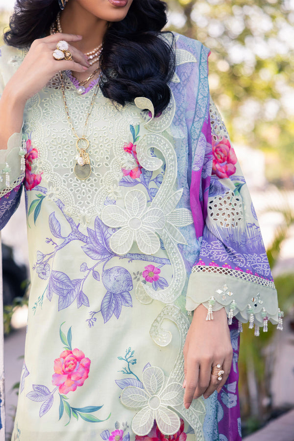 Nureh | Glam Girl Lawn | GL-07 - House Of Anaya