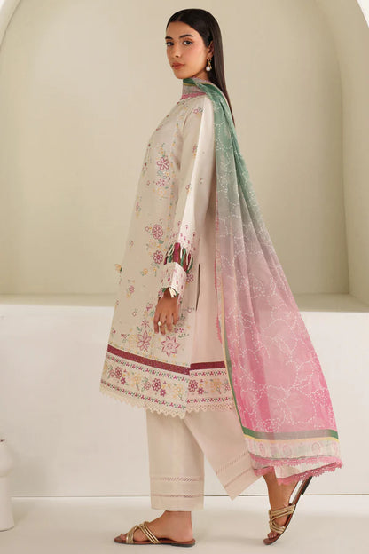 Farasha | Summer Weaves Embroidered lawn'26 | Meadow Bloom