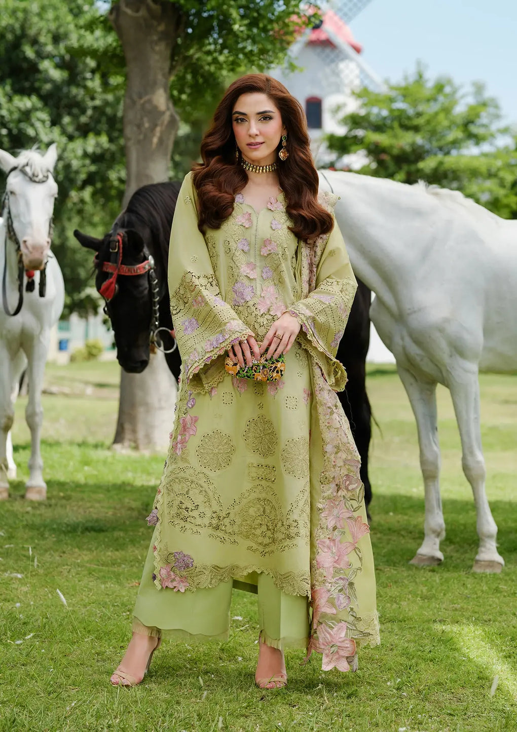 Elaf Premium | Luxury Lawn 25 | ELH-1A PISTACIA