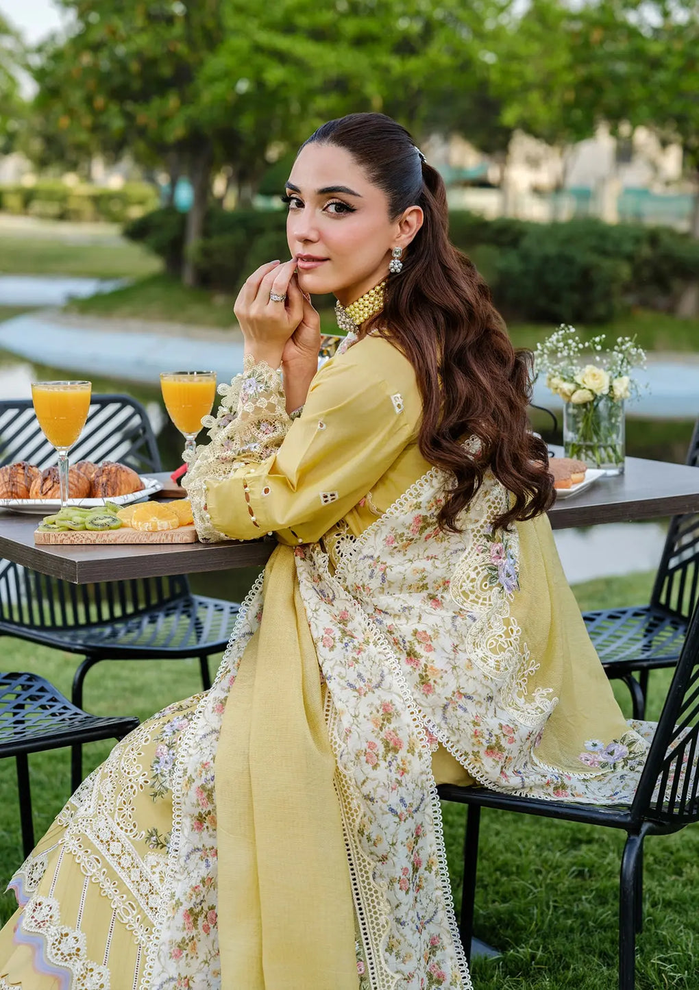 Elaf Premium | Luxury Lawn 25 | ELH-4A DANDELION