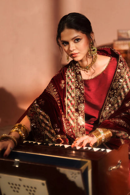 IZNIK | Raagni Velvet Formals | IV-56 Embroidered Velvet
