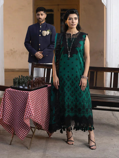 Faiza Faisal | Maya Luxury Lawn | Jaana - House Of Anaya