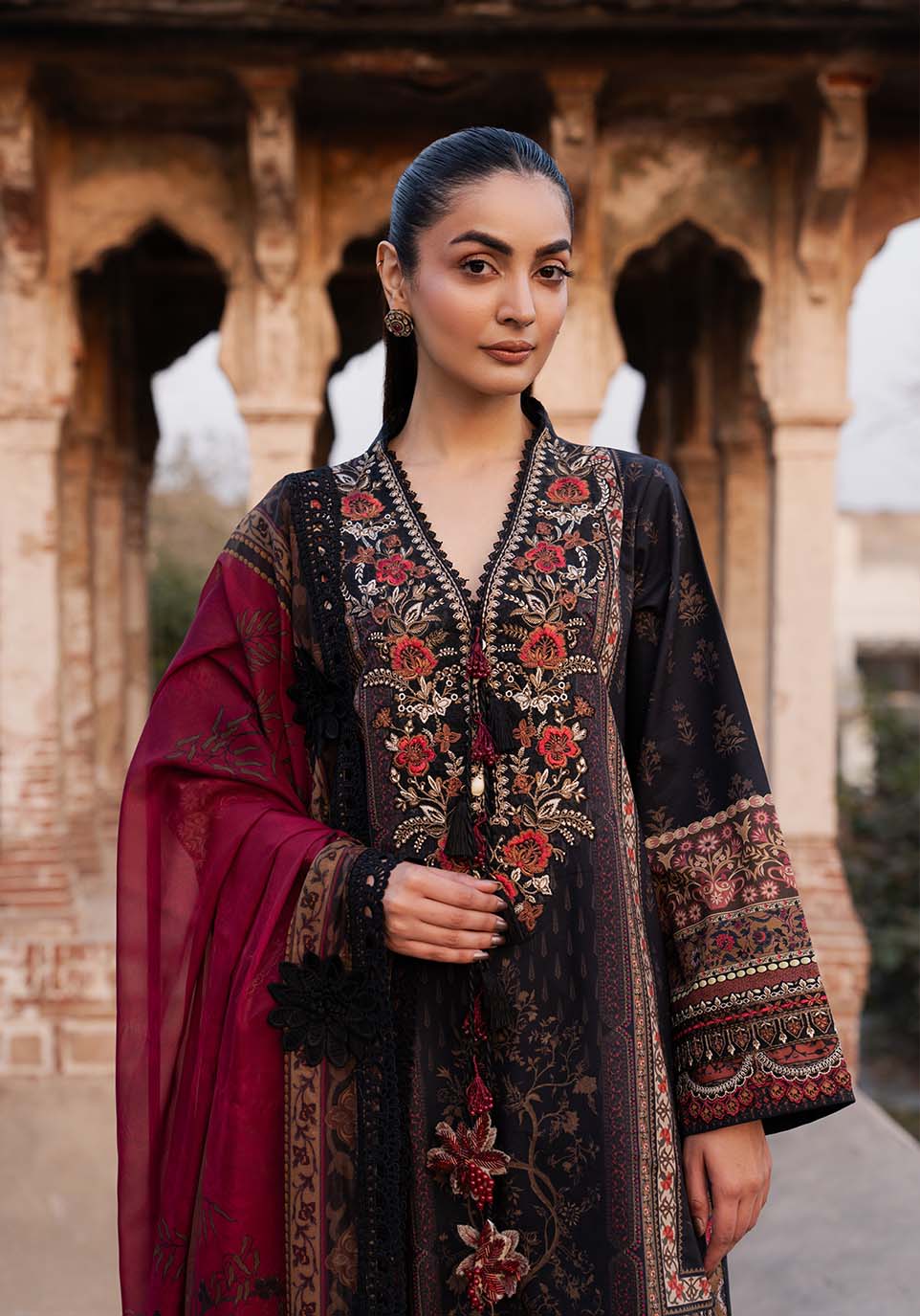 Zarqash | Luxe Lawn 26 | ZQL0012