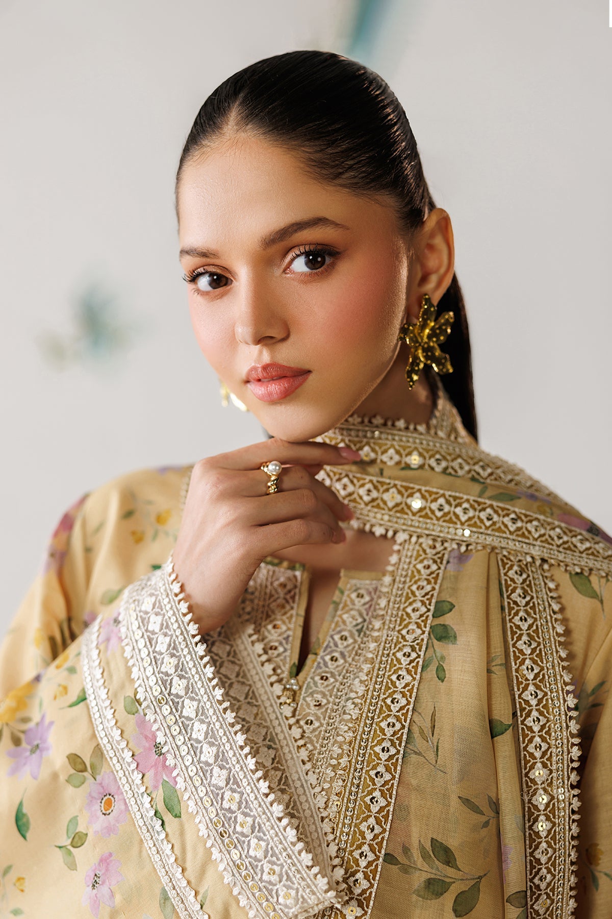 Baroque | Embroidered Lawn | SF-4416