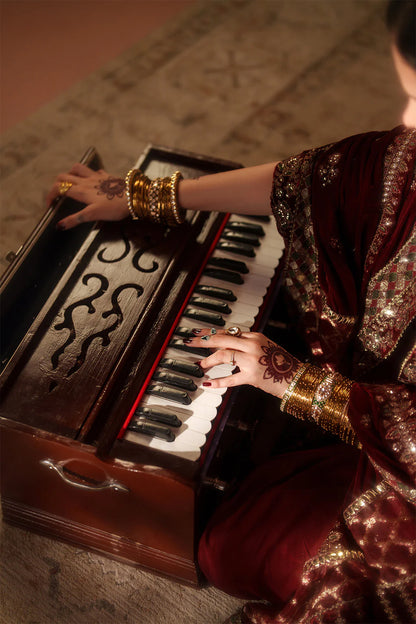 IZNIK | Raagni Velvet Formals | IV-56 Embroidered Velvet