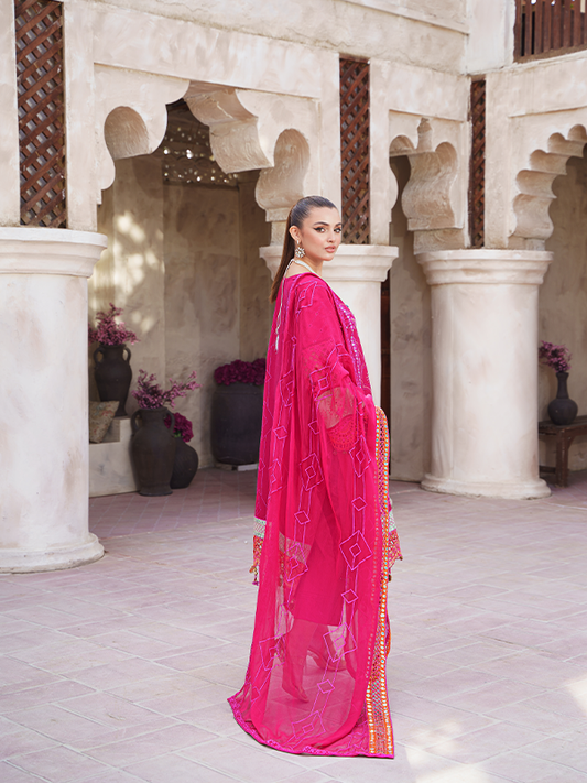 Zebtan | Zeenat Luxury Lawn Eid Collection | ZL 09 - House Of Anaya