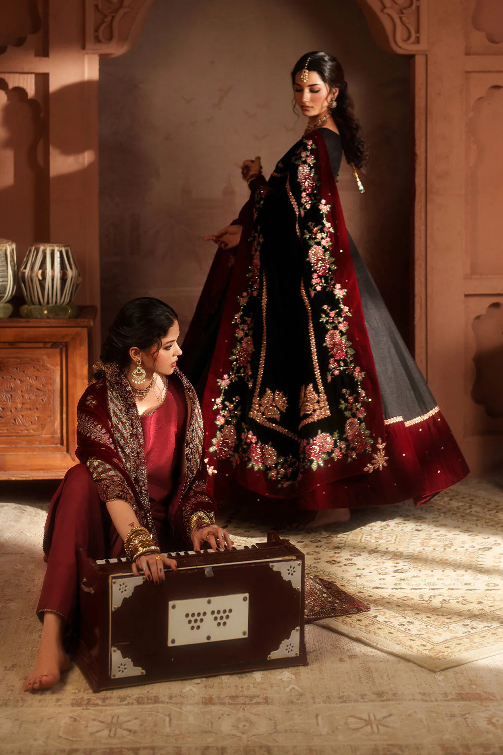 IZNIK | Raagni Velvet Formals | IV-56 Embroidered Velvet