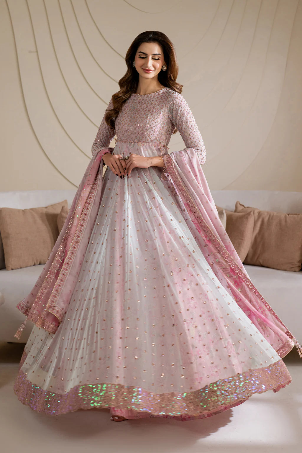 Iznik | Chinon Chiffon | CC-64 Embroidered Net