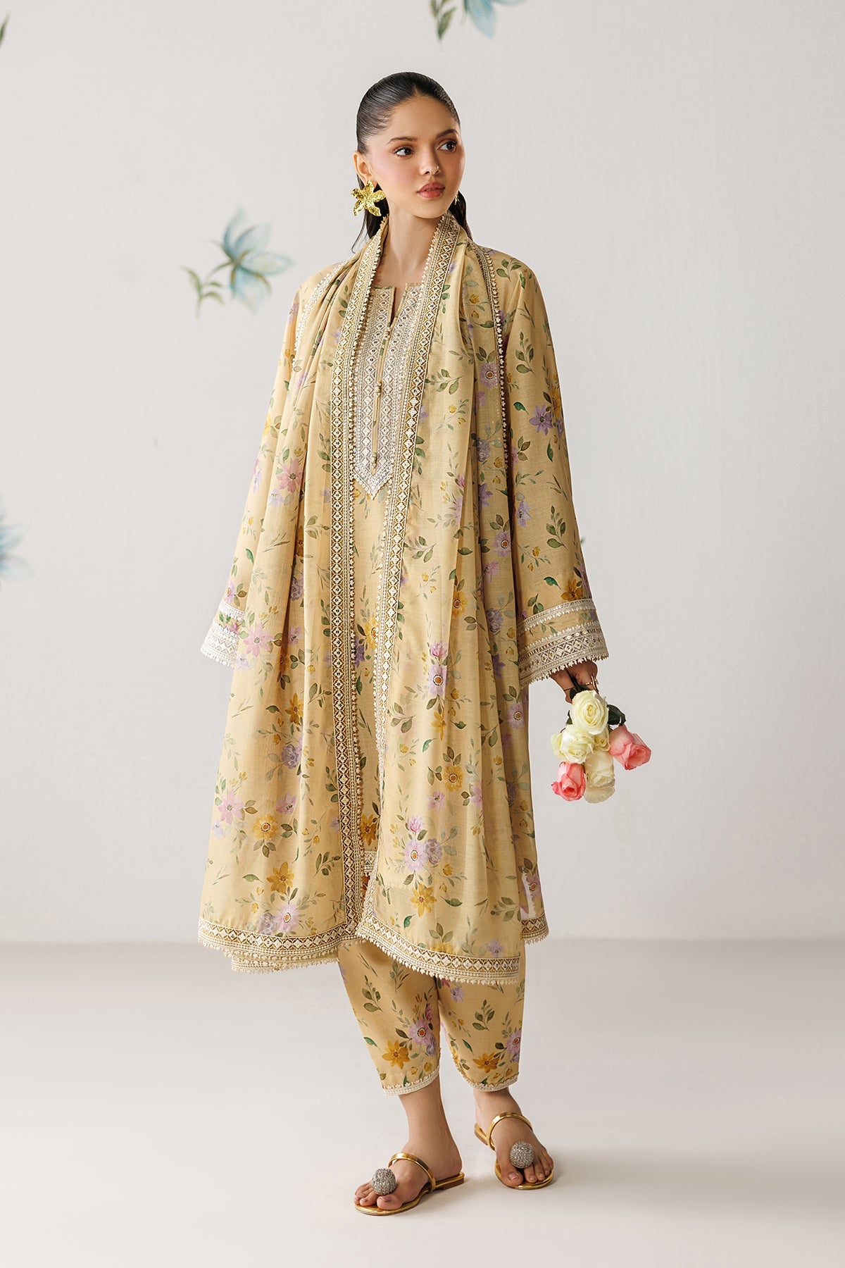 Baroque | Embroidered Lawn | SF-4416