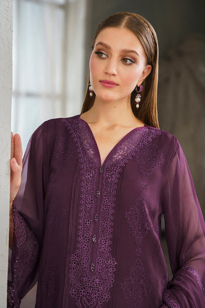 Baroque | Luxury Pret 24 | CHIFFON UF-519 - House Of Anaya