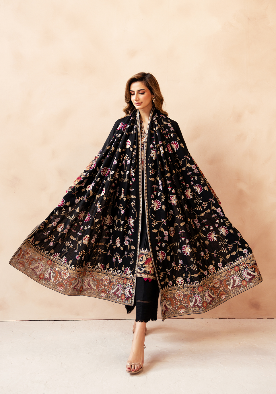 Zarqash | The Winter Luxe Pret | NOIR BLOOM