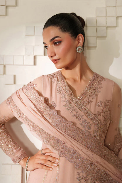 Iznik | Festive Formals | UE-623 Embroidered Chiffon