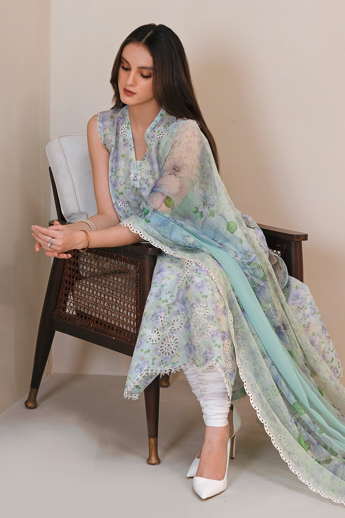Baroque | Embroidered Lawn | SF-357