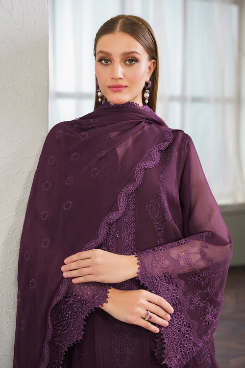 Baroque | Luxury Pret 24 | CHIFFON UF-519 - House Of Anaya