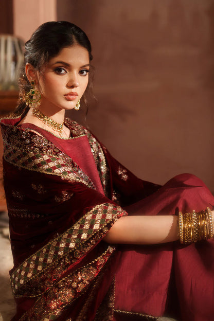 IZNIK | Raagni Velvet Formals | IV-56 Embroidered Velvet