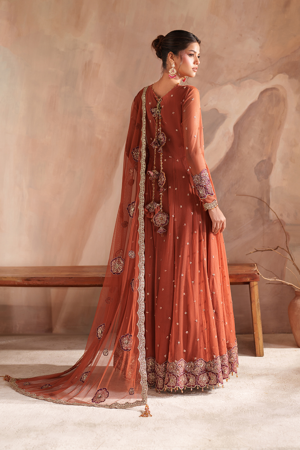 Iznik I Festive Formal I CC-78 Embroidered Net
